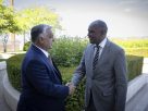 Orbán Viktor az angolai, Adalberto Costa Júniort fogadja