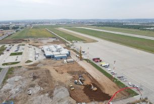 Elkezdődtek a nagyváradi repülőtér bővítési munkálatai