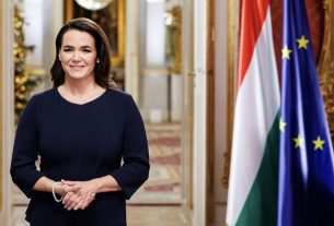 Novák Katalin köztársasági elnök újévi köszöntője